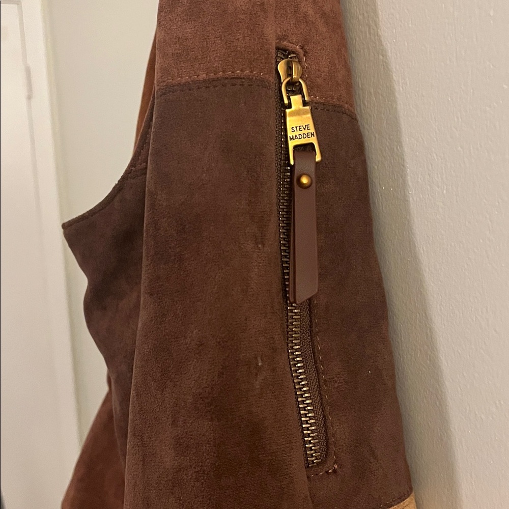 Steve Madden Multi-Tone Brown Hobo Bag - Picture 4 of 4